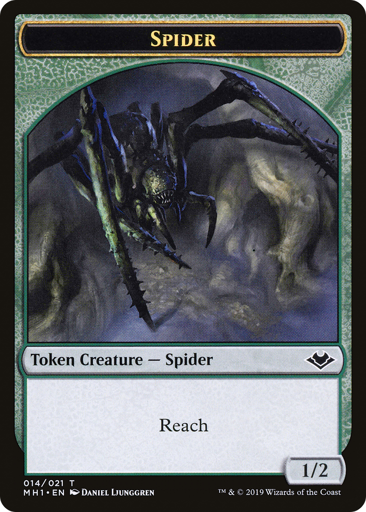 Shapeshifter // Spider Double-Sided Token [Modern Horizons Tokens] | The Time Vault CA