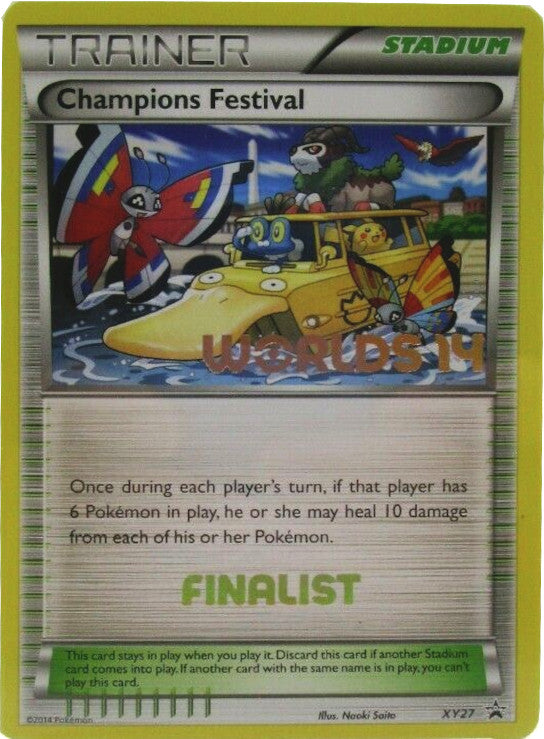 Champions Festival (XY27) (2014 Finalist) [XY: Black Star Promos] | The Time Vault CA