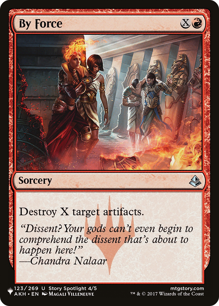 By Force [The List] | The Time Vault CA