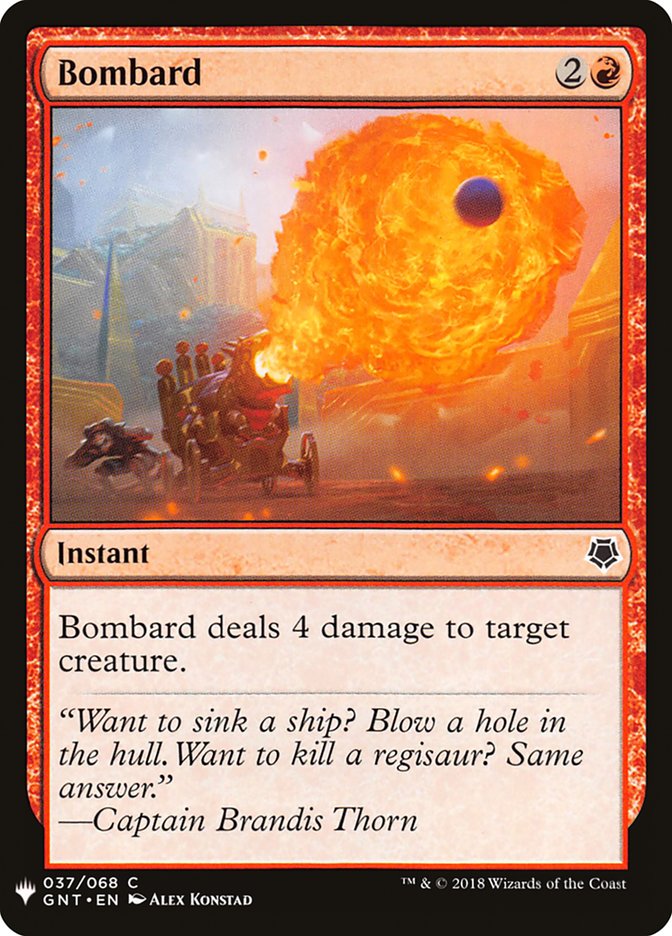 Bombard [Mystery Booster] | The Time Vault CA