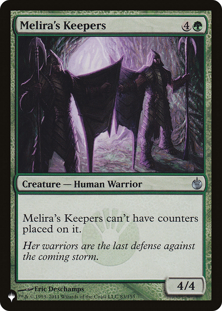 Melira's Keepers [The List] | The Time Vault CA