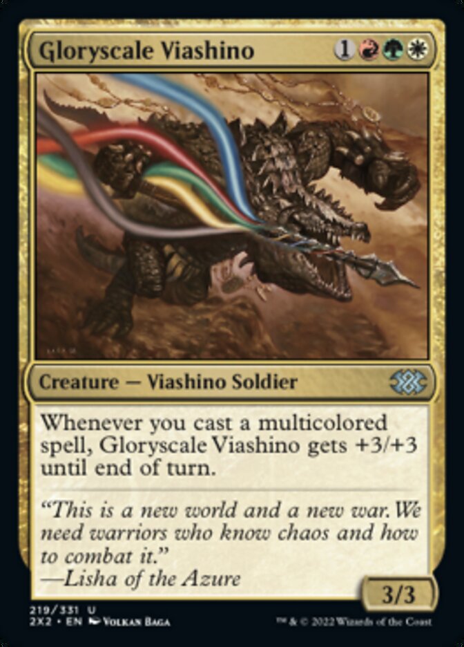 Gloryscale Viashino [Double Masters 2022] | The Time Vault CA