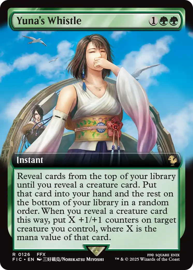 Yuna's Whistle (Extended Art) [FINAL FANTASY Commander] | The Time Vault CA