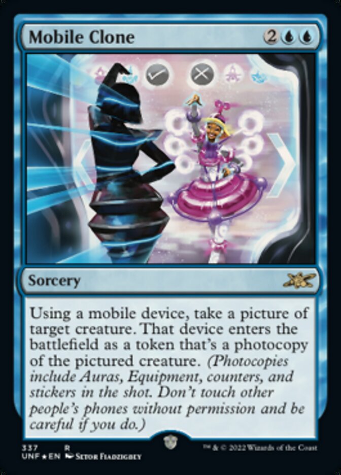 Mobile Clone (Galaxy Foil) [Unfinity] | The Time Vault CA