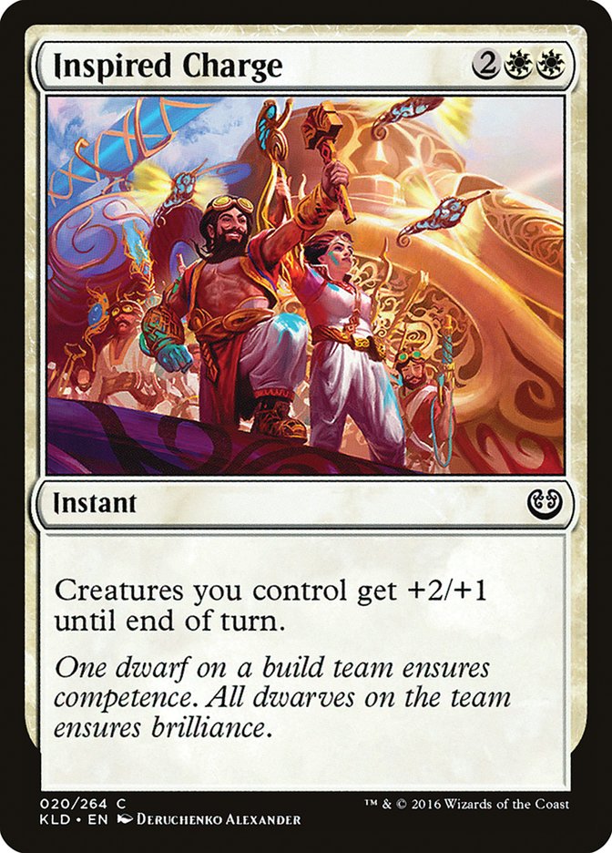 Inspired Charge [Kaladesh] | The Time Vault CA