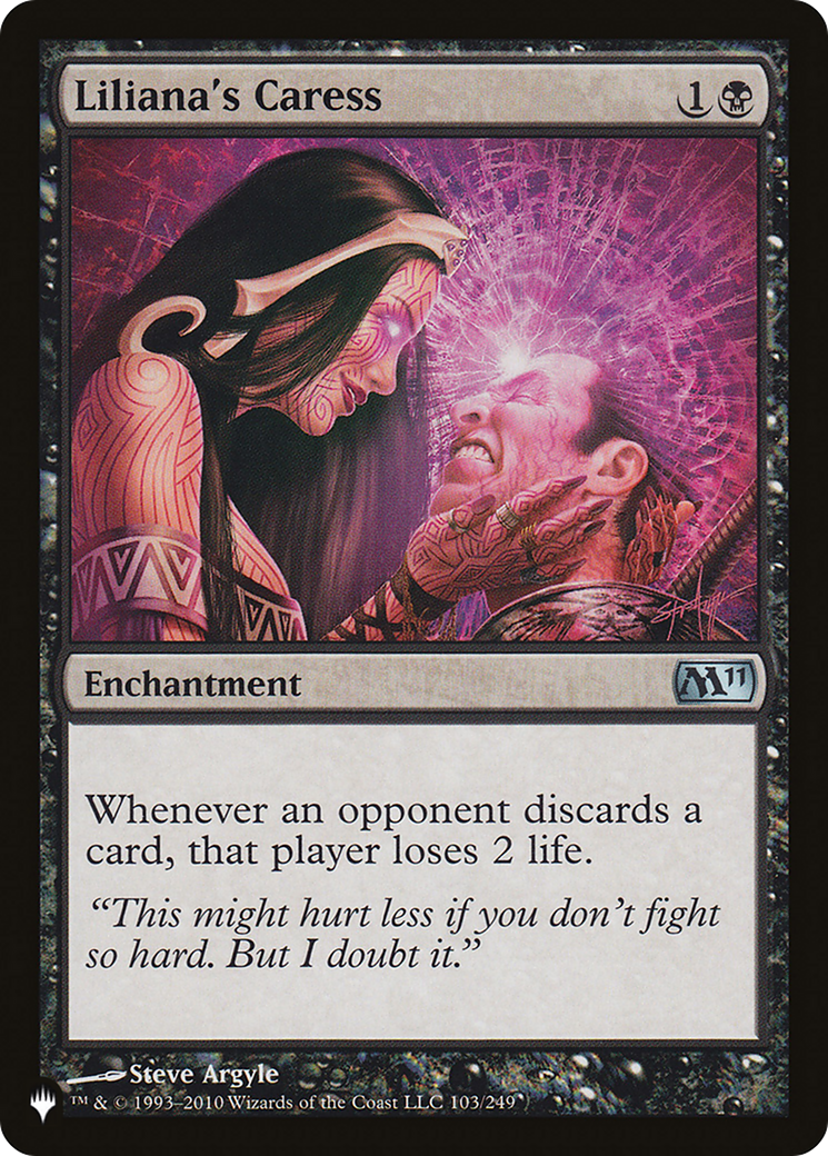 Liliana's Caress [The List] | The Time Vault CA