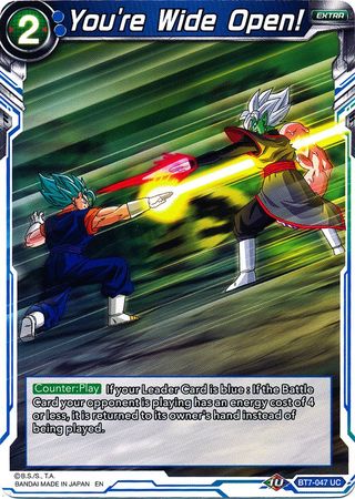You're Wide Open! (BT7-047) [Assault of the Saiyans] | The Time Vault CA