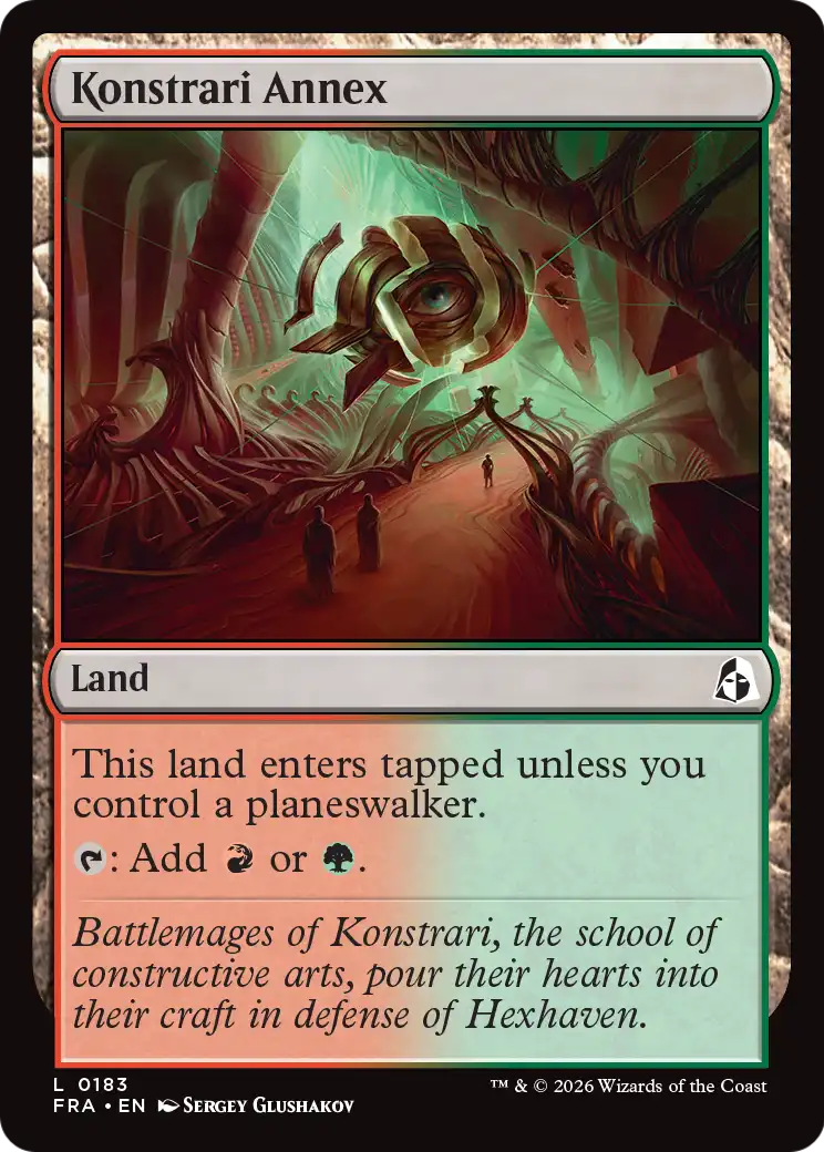 Konstrari Annex [Reality Fracture] | The Time Vault CA