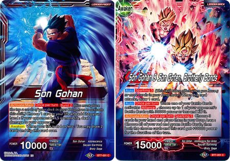 Son Gohan // Son Gohan & Son Goten, Brotherly Bonds (BT7-001) [Assault of the Saiyans] | The Time Vault CA
