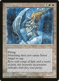 Serra Angel [alternate art] (Oversized) [Oversize Cards] | The Time Vault CA