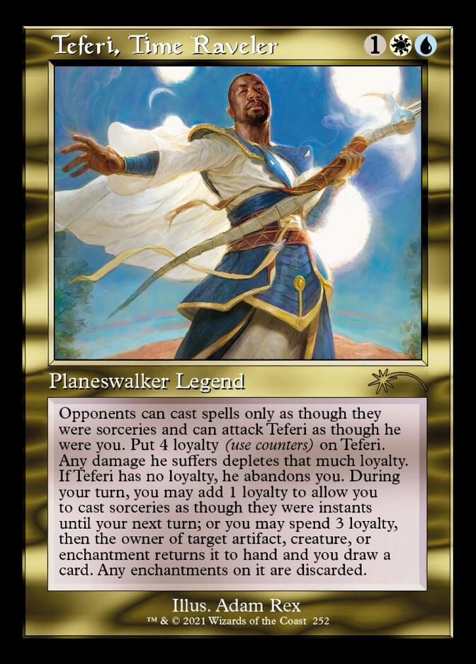 Teferi, Time Raveler (Retro) [Secret Lair Drop Series] | The Time Vault CA