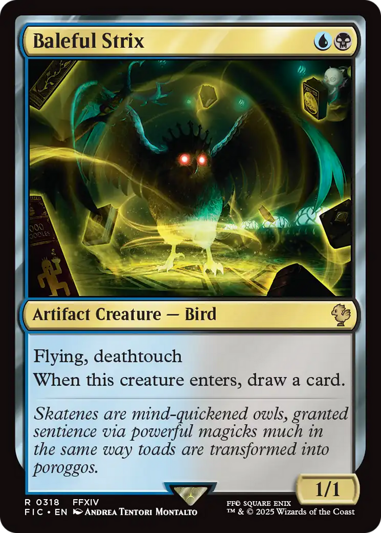 Baleful Strix [FINAL FANTASY Commander] | The Time Vault CA