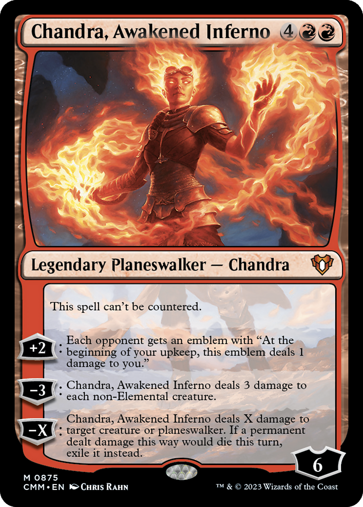 Chandra, Awakened Inferno [Commander Masters] | The Time Vault CA