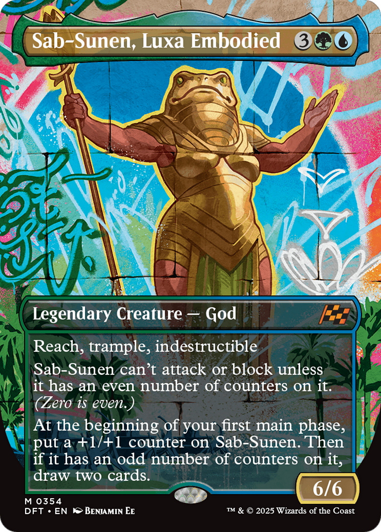 Sab-Sunen, Luxa Embodied (Borderless) [Aetherdrift] | The Time Vault CA
