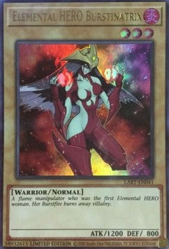 Elemental HERO Burstinatrix [LART-EN041] Ultra Rare | The Time Vault CA