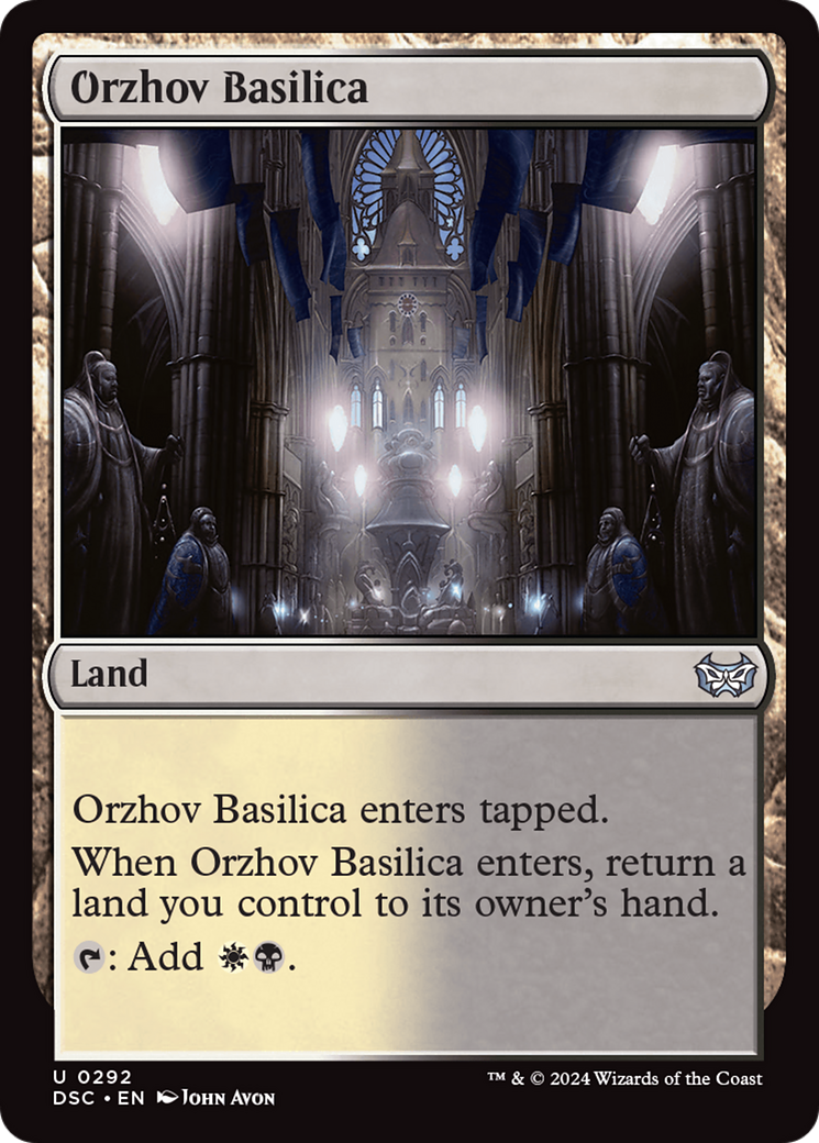 Orzhov Basilica [Duskmourn: House of Horror Commander] | The Time Vault CA