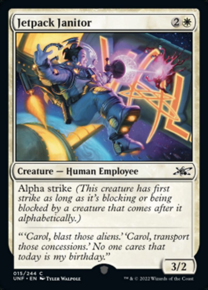 Jetpack Janitor [Unfinity] | The Time Vault CA