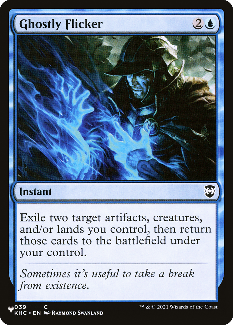 Ghostly Flicker [The List] | The Time Vault CA