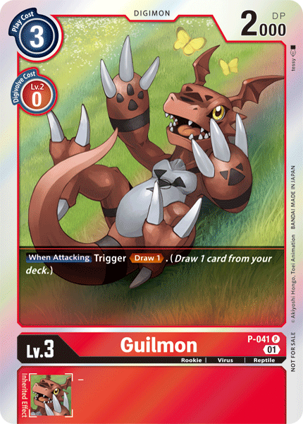 Guilmon [P-041] [Promotional Cards] | The Time Vault CA