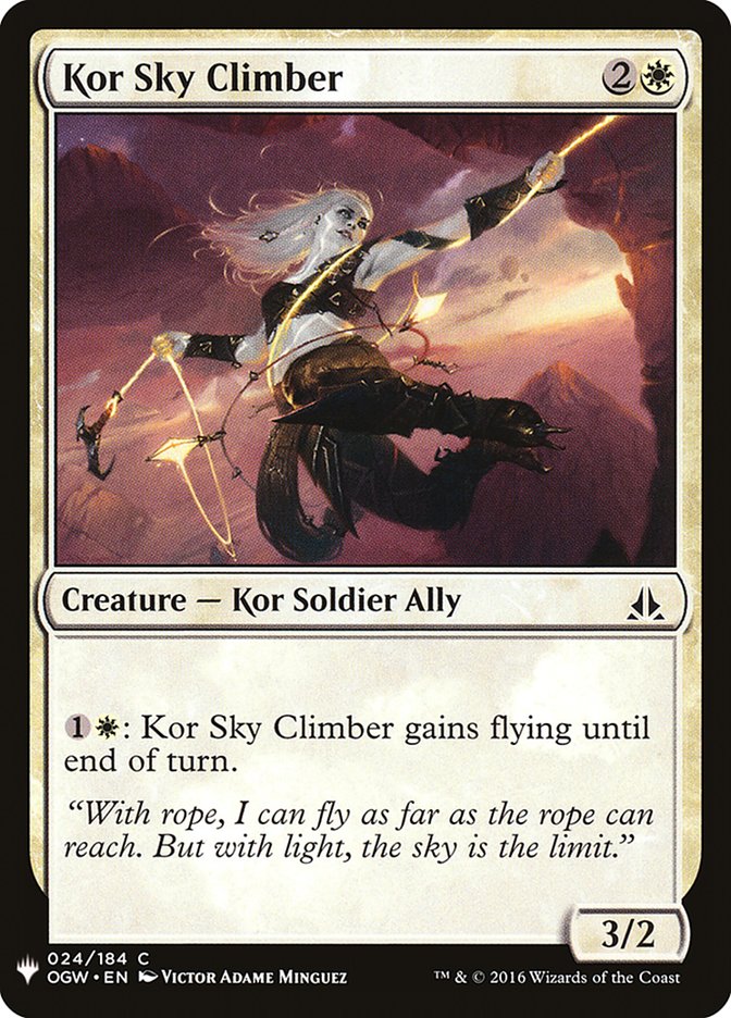 Kor Sky Climber [Mystery Booster] | The Time Vault CA