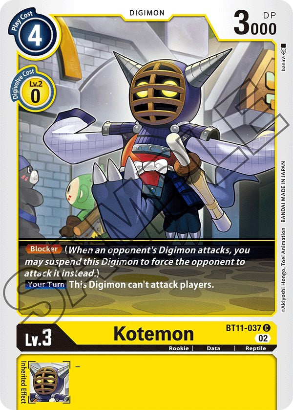 Kotemon [BT11-037] [Dimensional Phase] | The Time Vault CA