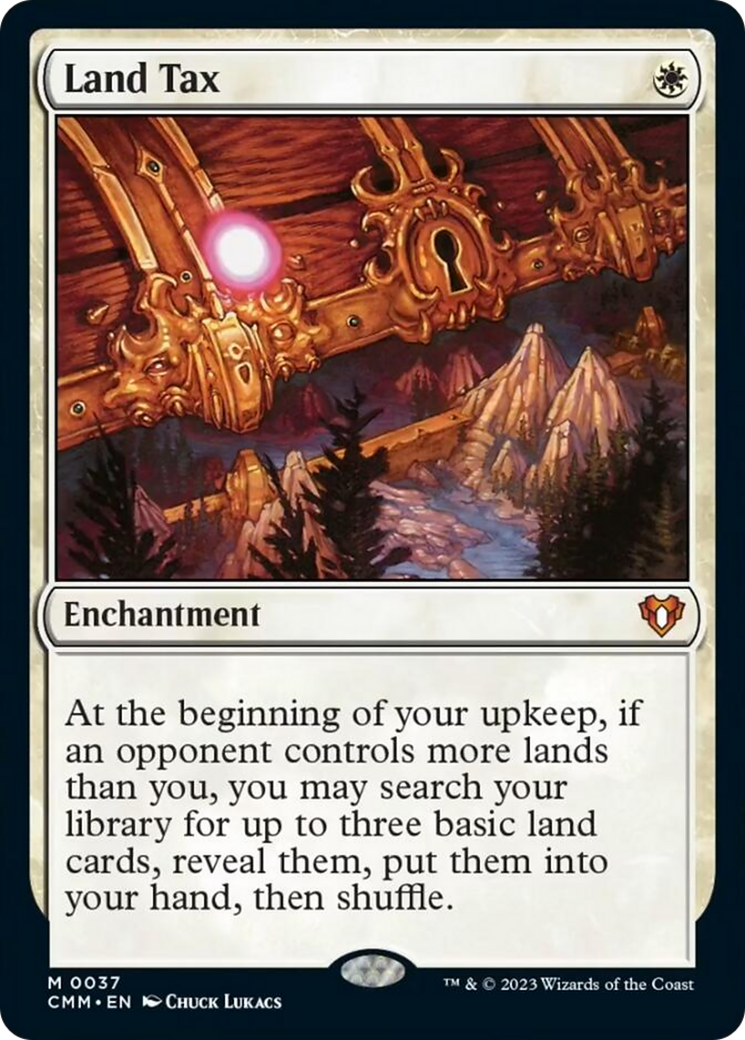 Land Tax [Commander Masters] | The Time Vault CA