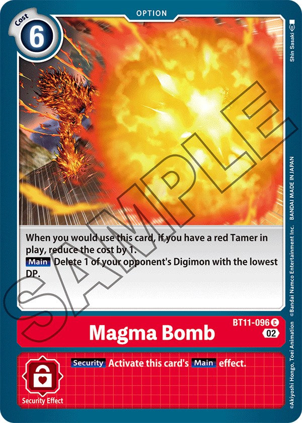 Magma Bomb [BT11-096] [Dimensional Phase] | The Time Vault CA