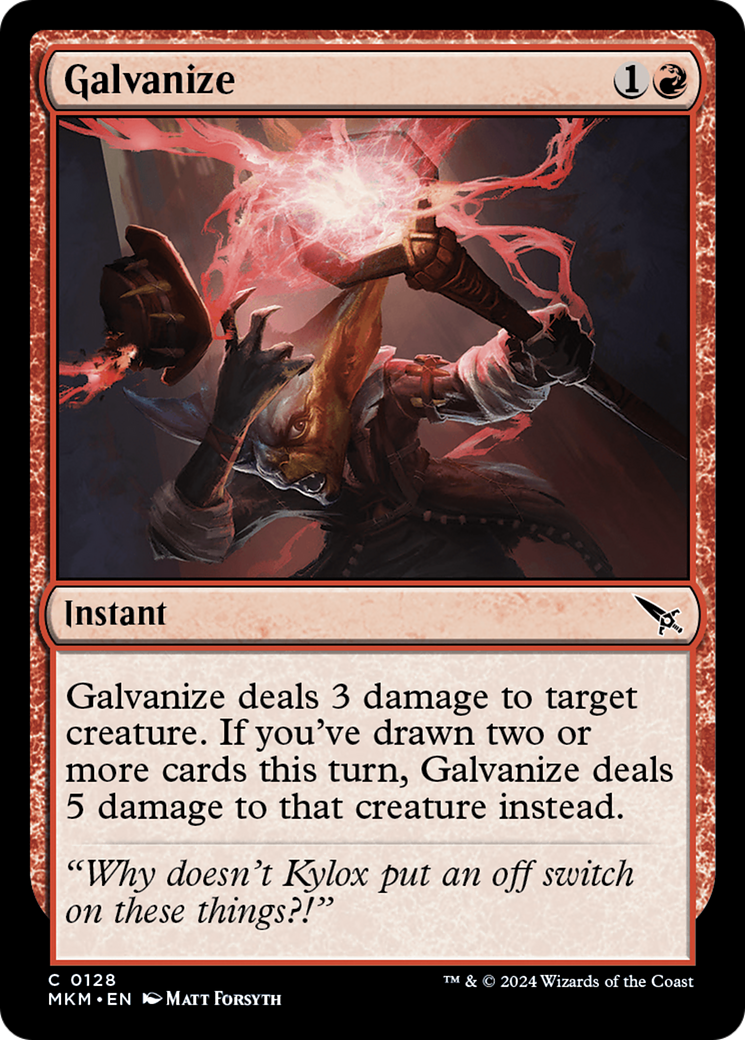 Galvanize [Murders at Karlov Manor] | The Time Vault CA