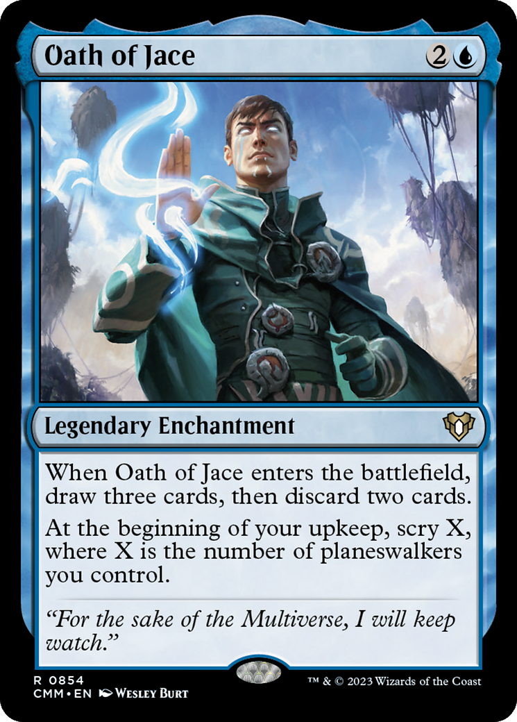 Oath of Jace [Commander Masters] | The Time Vault CA