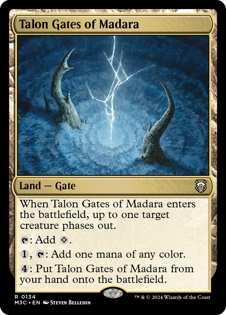 Talon Gates of Madara (Extended Art) [Modern Horizons 3 Commander] | The Time Vault CA