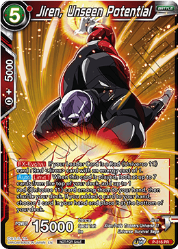 Jiren, Unseen Potential (P-316) [Tournament Promotion Cards] | The Time Vault CA