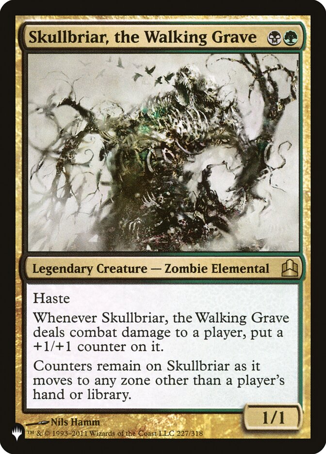 Skullbriar, the Walking Grave [The List] | The Time Vault CA