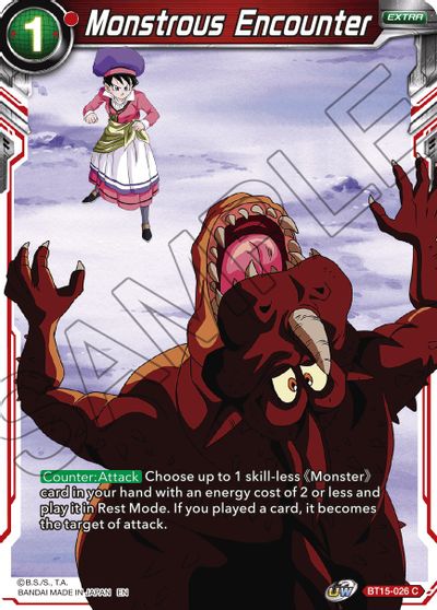 Monstrous Encounter (BT15-026) [Saiyan Showdown] | The Time Vault CA