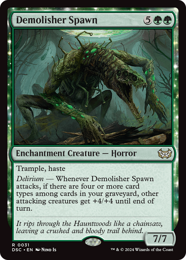 Demolisher Spawn [Duskmourn: House of Horror Commander] | The Time Vault CA