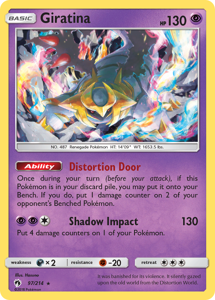 Giratina (97/214) [Sun & Moon: Lost Thunder] | The Time Vault CA