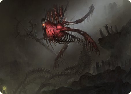 Drivnod, Carnage Dominus Art Card [Phyrexia: All Will Be One Art Series] | The Time Vault CA