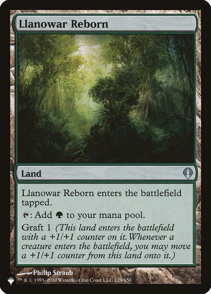 Llanowar Reborn [The List] | The Time Vault CA