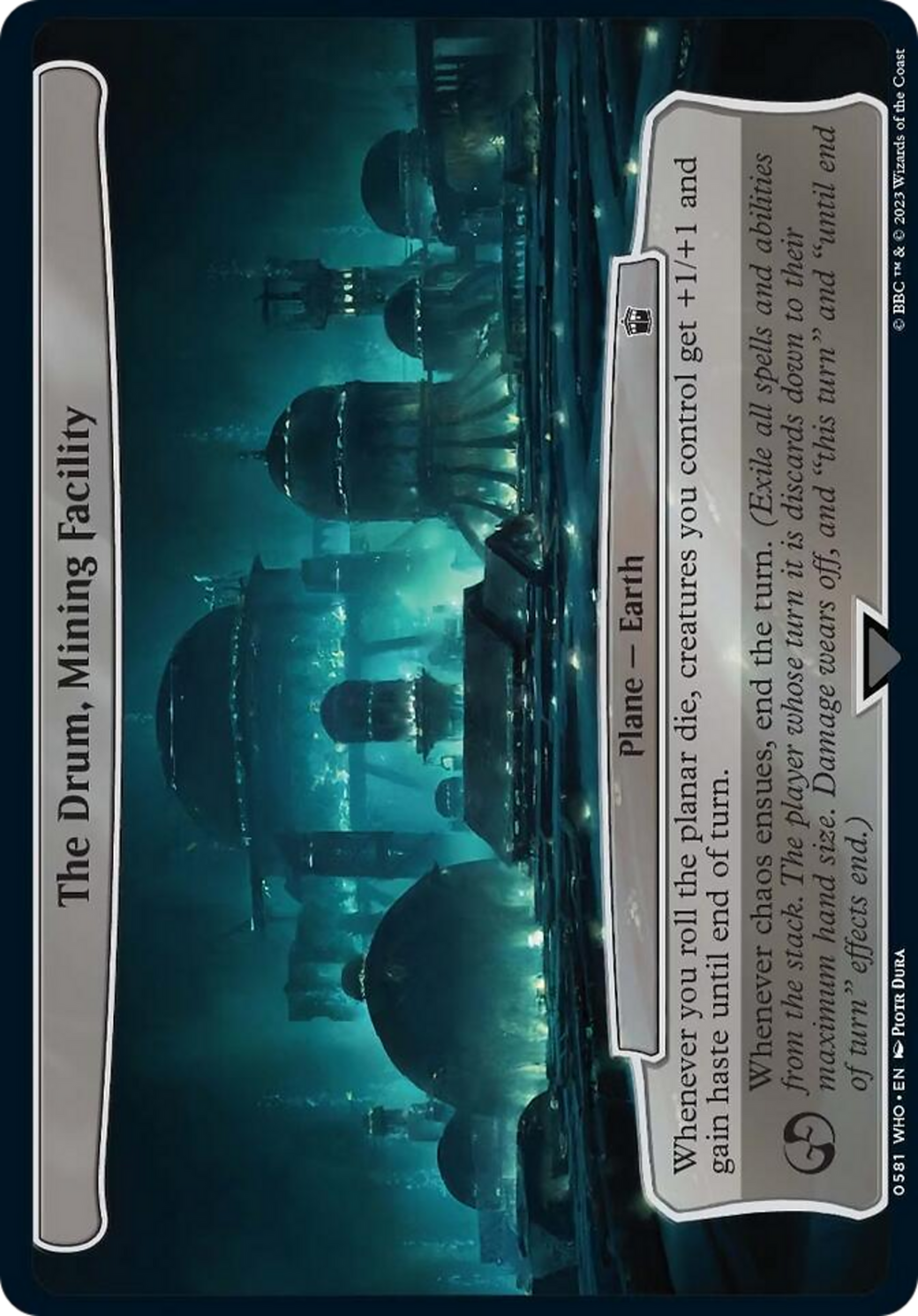 The Drum, Mining Facility [Doctor Who] | The Time Vault CA