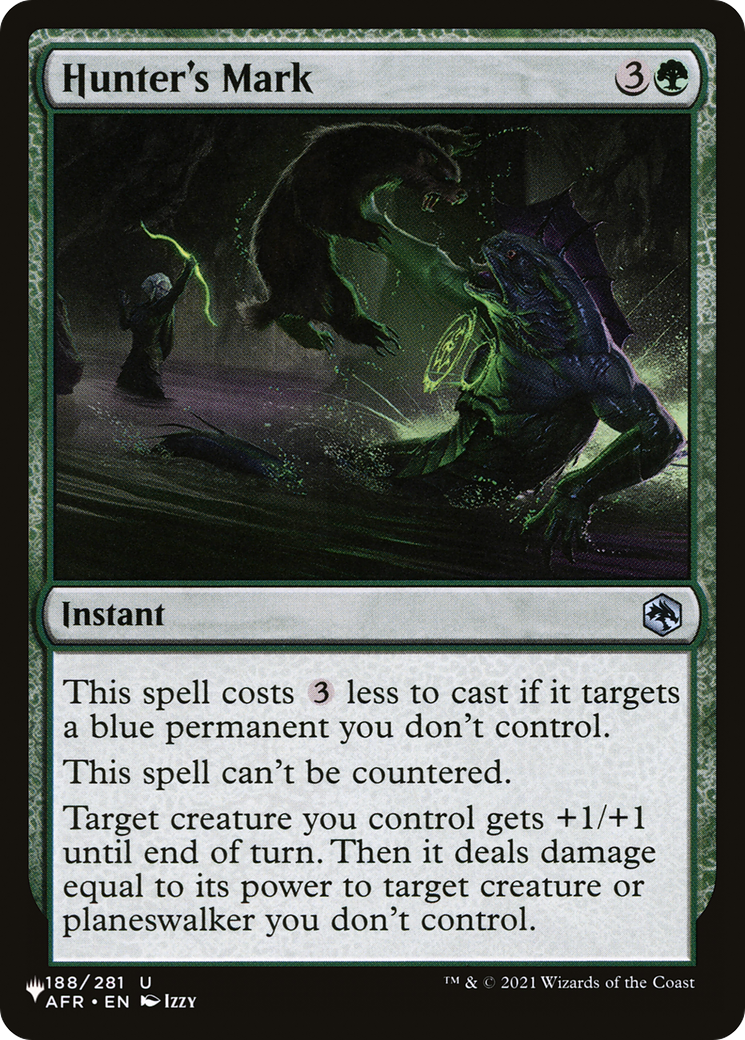 Hunter's Mark [The List] | The Time Vault CA