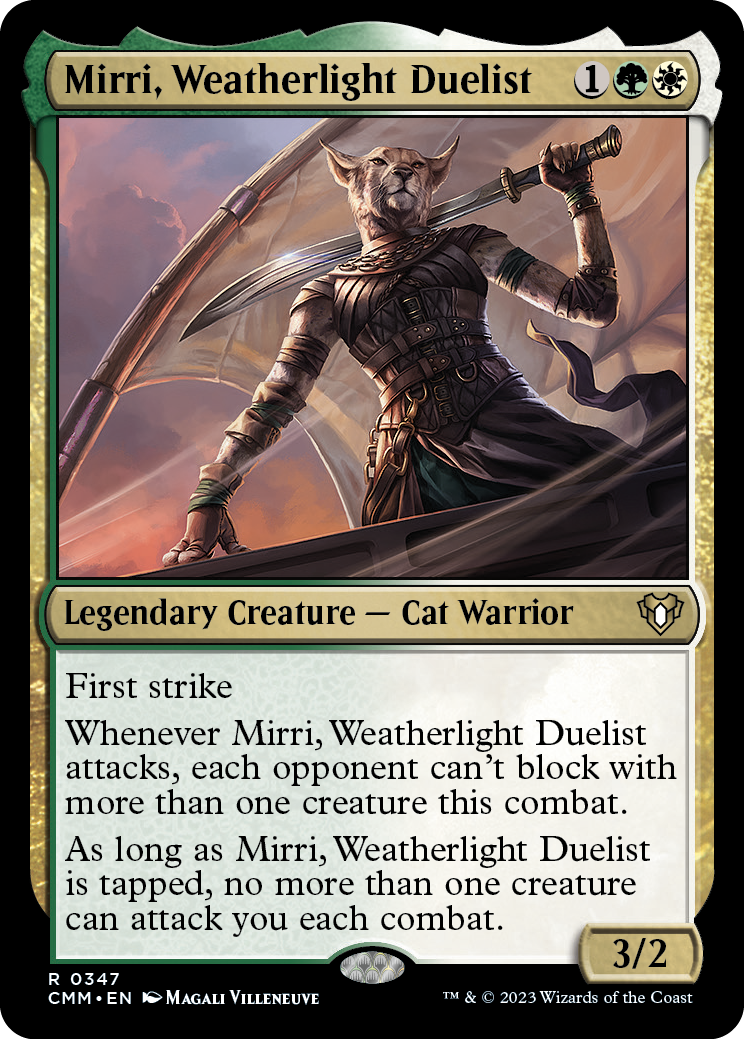 Mirri, Weatherlight Duelist [Commander Masters] | The Time Vault CA