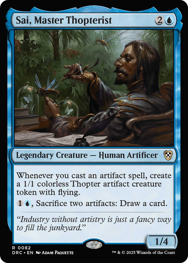 Sai, Master Thopterist [Aetherdrift Commander] | The Time Vault CA