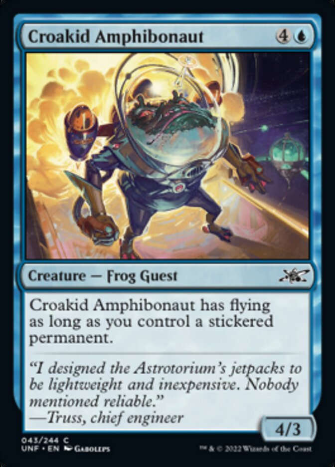 Croakid Amphibonaut [Unfinity] | The Time Vault CA
