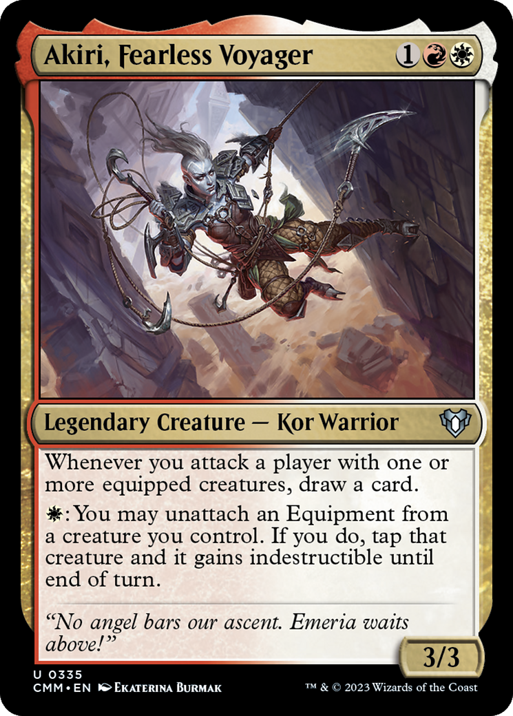 Akiri, Fearless Voyager [Commander Masters] | The Time Vault CA