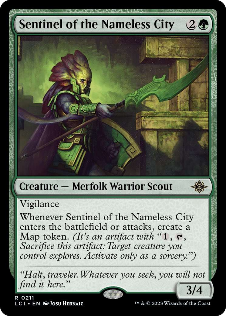 Sentinel of the Nameless City [The Lost Caverns of Ixalan] | The Time Vault CA
