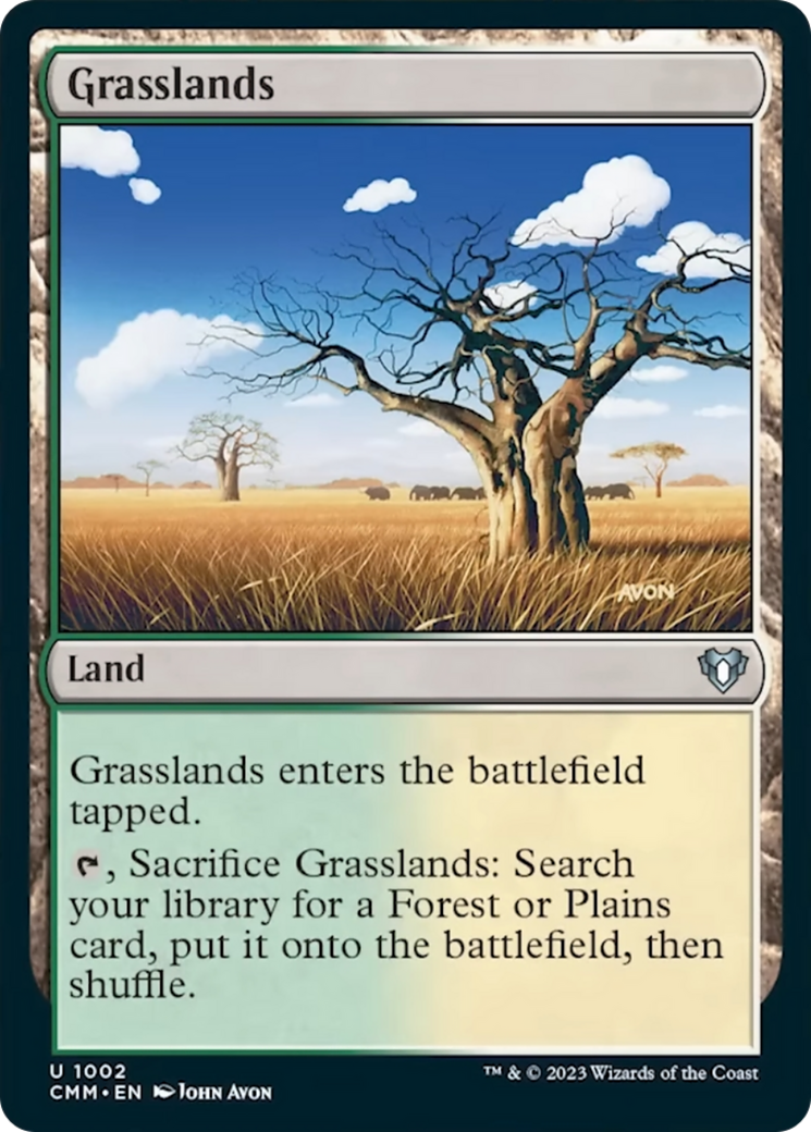Grasslands [Commander Masters] | The Time Vault CA