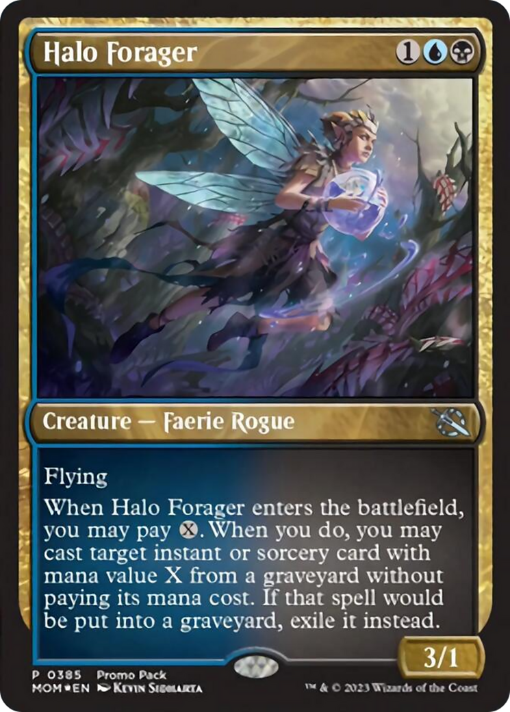 Halo Forager (Promo Pack) [March of the Machine Promos] | The Time Vault CA