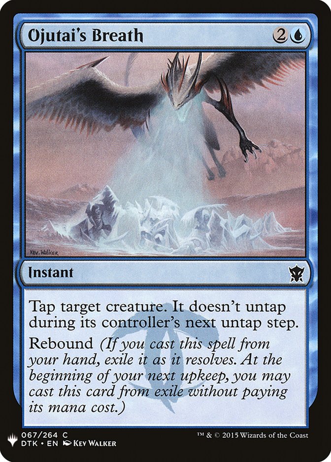Ojutai's Breath [Mystery Booster] | The Time Vault CA