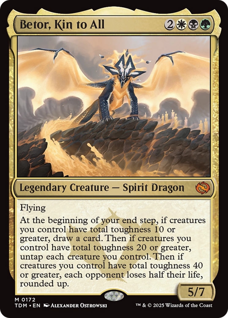 Betor, Kin to All [Tarkir: Dragonstorm] | The Time Vault CA