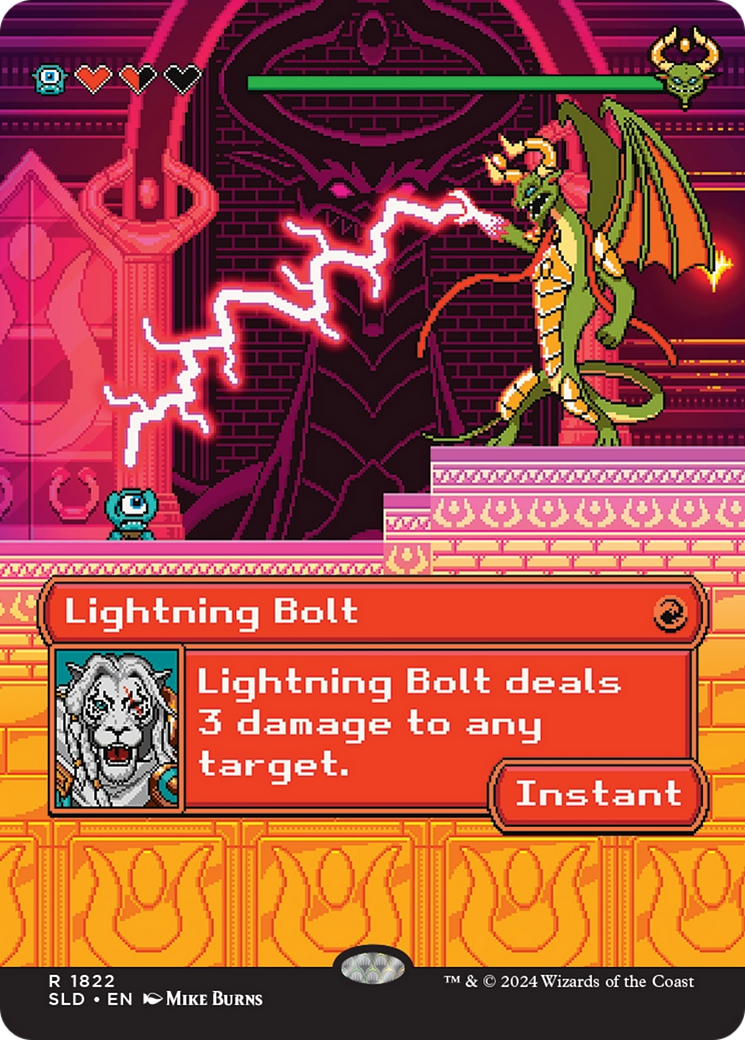 Lightning Bolt (1822) (Rainbow Foil) [Secret Lair Drop Series] | The Time Vault CA