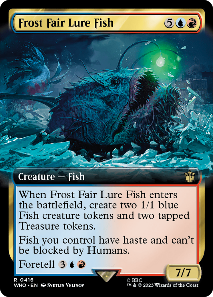 Frost Fair Lure Fish (Extended Art) [Doctor Who] | The Time Vault CA